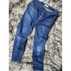 MadewellHigh‎ Riser Skinny Blue Jean's Women's Pant Size 29 x 27 in